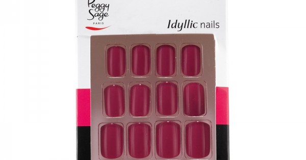 Peggy Sage Kit of 24 Idyllic Nails - Set faux ongles avec colle,24pcs
